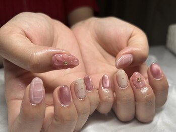 nail salon ciel【シエル】【2月1日NEW OPEN(予定)】の写真/【伊勢崎NEW OPEN】高技術×低価格×アートネイルが得意なネイルサロンがOPEN!大人女性の隠れ家サロン♪
