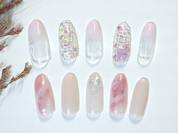 ユイアス(YUias...)の写真/パラジェル認定◆大人が寛げるPrivateSalon＊シンプルだからこその技術力♪初回オフ込キャンペーン8種¥7700