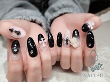 ネイルプラスユウ(NAIL+U)/クロム風ネイル