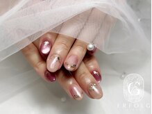 エアフォルクギンザ 横浜店(ERFOLG GINZA)/ピンクの華やかネイル♪