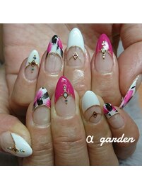 ラメライン付フレンチ●オフ込2h