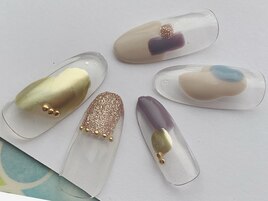 塗りかけニュアンス