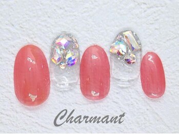 シャルマン(Charmant)/定額B★ビジューネイル