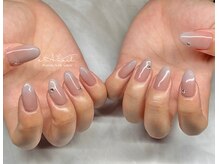 エアネイル(eA NAIL)/ホワイトグラデーション/¥7700