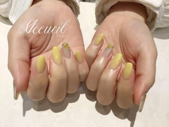 アクイユ 銀座店(ACCUEIL)/ミモザネイル