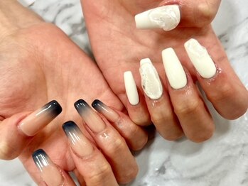 アンクジェーネイル(ankJ.nail)/個性的アシメデザイン★