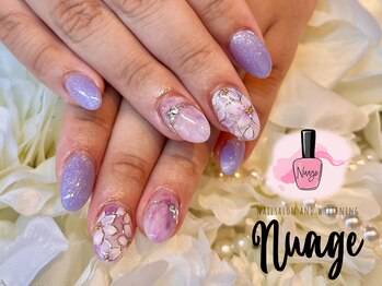 ヌアージュ(Nuage)/【フラワーネイル】90分/6600円