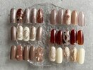 シンプルアートネイル