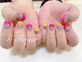 フラッシュ×ビビッドフレンチ