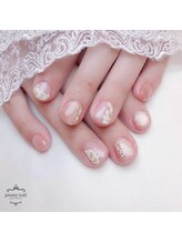 ピオニーネイル(peony nail)/ブライダル　プルメリア
