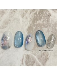 定額制ネイル*８月