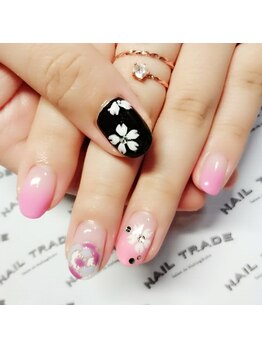 ネイルトレード 西荻窪店(NAIL TRADE)/桜ネイル