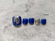 シンプリー ネイルアンドアイラッシュ 祖師谷大蔵店(Simpliee Nail&Eyelash)/【フット】ミラーネイル