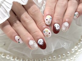 クリスマスネイル
