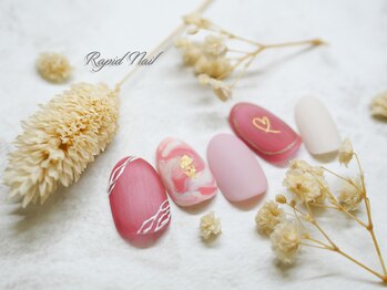 ラピッドネイル 西葛西店/2月の定額デザイン過去作