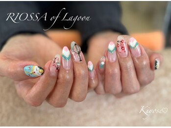 リオッサ オブ ラグーン(RIOSSA of Lagoon)/お雛様ネイル