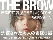 眉毛 メンズ 眉毛サロン 新宿【THE BROW新宿西口店】メンズ眉毛 新宿 メンズ眉毛 新宿