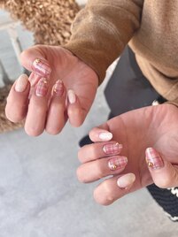 チェックネイル