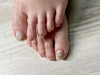 ハナローズ(hanarose)/フットネイルA