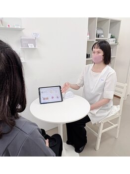 ポーラ ソレイユノラ蘇我駅前店(POLA)/エステ前のカウンセリング