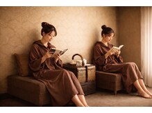 ビューティアンドリラクゼーションサロン ユライフ 関内駅前店(癒LIFE)/特注ソファー　よもぎ蒸し