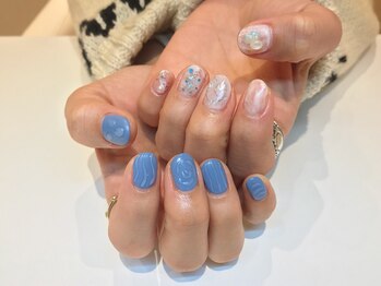 ネイルズ ララ(nails Lala)/ニュアンスネイル。