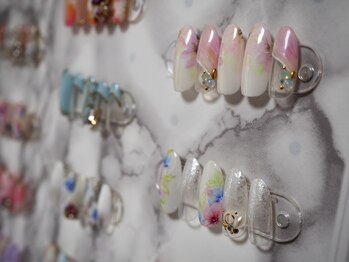 プールヴー☆オングル/ネイルアートサンプル