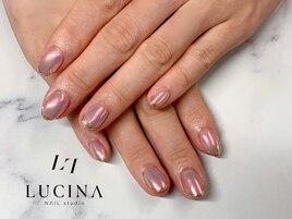 Hー167オーロラフレンチネイル