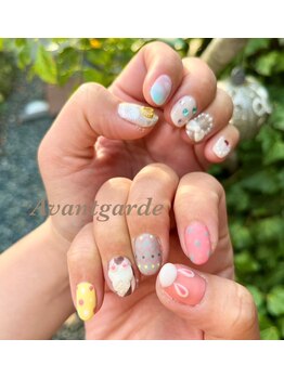 アバンギャルド(Avantgarde)/【福山市ネイル】20代ネイル