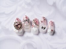 パピー 四条烏丸(puppy)/ラメグラゴテゴテネイル