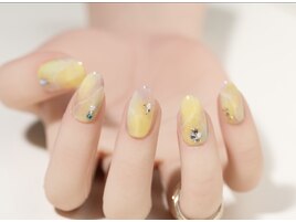 春のニュアンスネイル