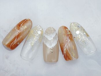 はあとねいる 一関店の写真/【一関】大人気のニュアンスネイル～繊細なアートデザインまで豊富なサンプルが勢揃い♪ALL4400円★