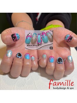 ファミーユ 清田通り店(famille)/持ち込みデザイン