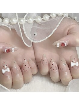 持ち込み　春ネイル　渋谷