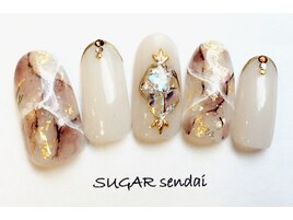 大理石ネイル☆定額11000円