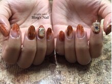 プライベートサロン ブリンズネイル(Private Salon Bling's Nail)の雰囲気（お子様同伴可☆ライトブルーの爽やかな店内♪）