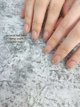 プライベート ネイルサロン マーマ(murmur)/キラキララメネイル