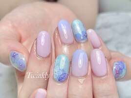 こだわりアートのseasonネイル