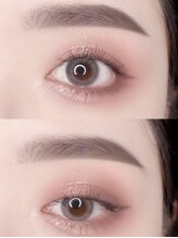 目尻を流してアイライン効果◎メーテルラッシュリフトご新規様3950円★ずっと同じ価格！