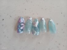 イーズ(ease)/紫陽花ネイル