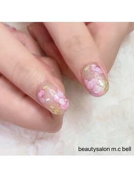 エムシーベル(m.c bell)/フラワーベージュ