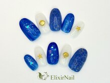 エリクサーネイル 五反田(Elixir Nail)/定額a シンプル／クーポン使用