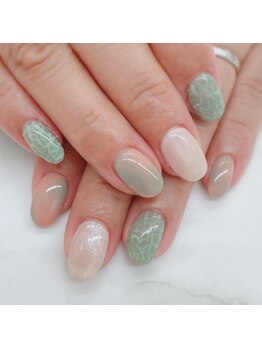 エーナイン 北広島店/メロンNAIL