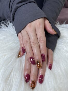 ダイアリー(Diary)/秋ネイル