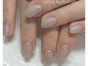アイズモア 京王八王子店(Eye's More～eyelash＆nail～)/マットワンカラー