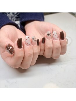 エンズネイル(O’s nail)/バレンタインネイル