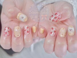 季節定額デザイン☆春ネイル