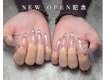 トワール 神戸三宮(Toyale)/マーブルネイル リボンネイル