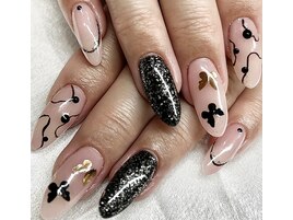 バタフライネイル