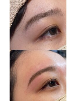 ジアン(GIEN)/アイブロウ before→after